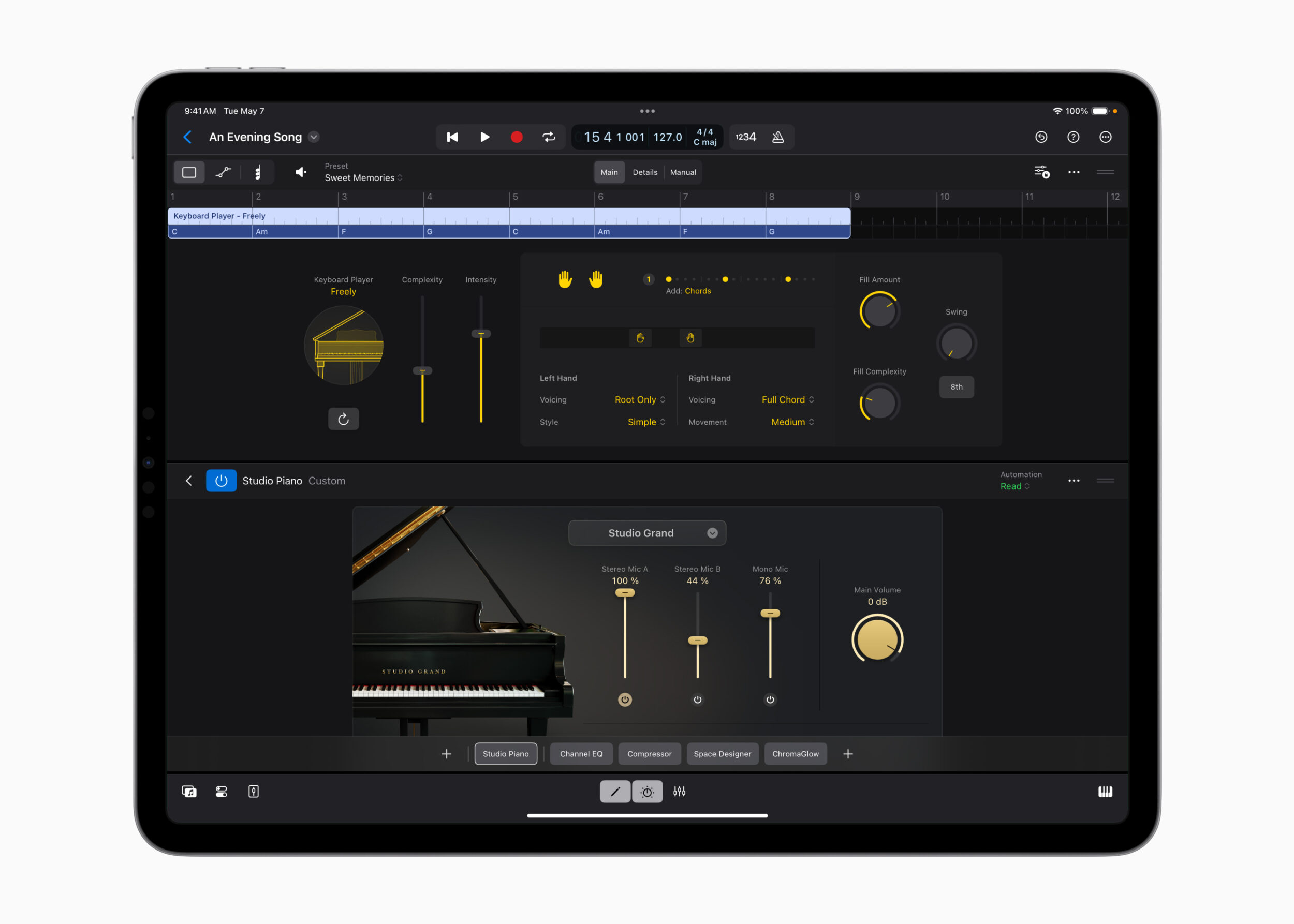 Logic Pro porta la creazione di musica a nuovi livelli grazie a nuove funzioni AI 4