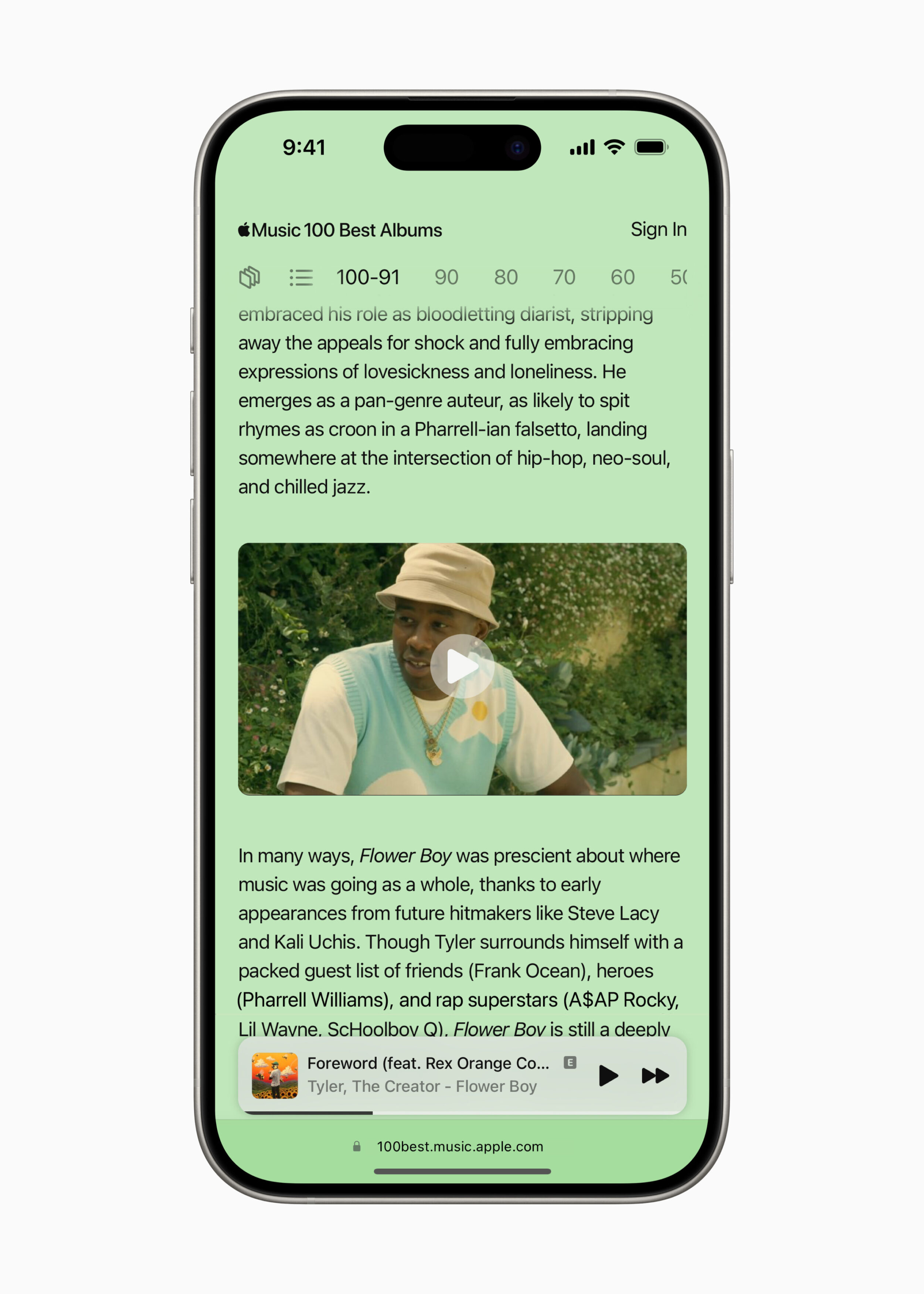 Apple Music celebra i migliori dischi di tutti i tempi con la prima parte di “I 100 migliori album” 2