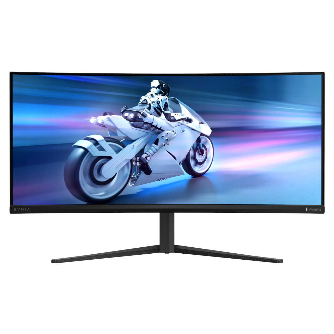 Il nuovo monitor gaming Philips Evnia 34M2C6500 con QD OLED e risoluzione WQHD 24